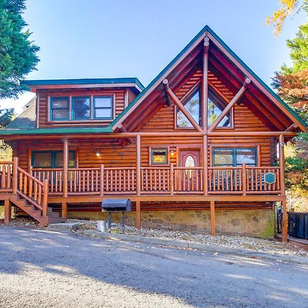 Pigeon Forge Cabin Rental With Decks And Hot Tub! Dış mekan fotoğraf