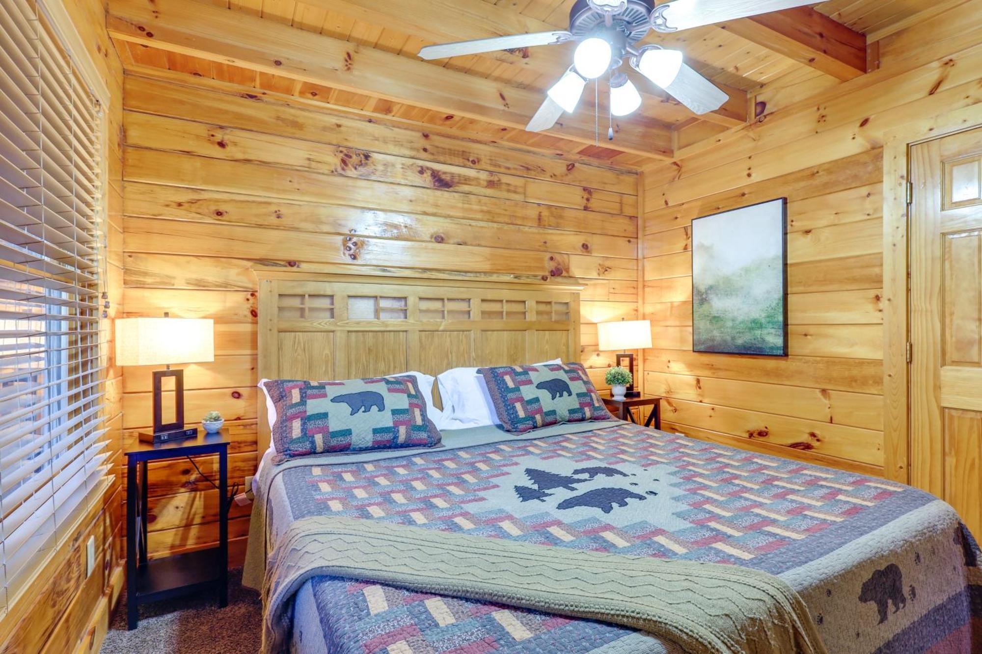 Pigeon Forge Cabin Rental With Decks And Hot Tub! Dış mekan fotoğraf